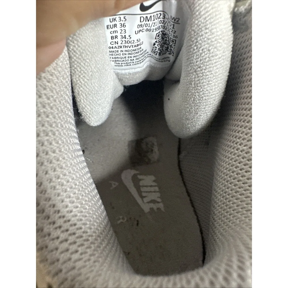 Nike Air More Uptempo GS Pippen Phantom Iron Ore White DM1023-001 Size 4Y‎
